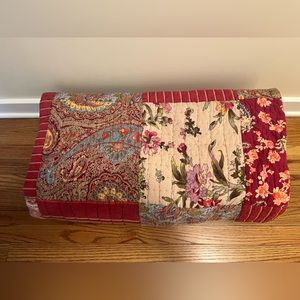 Pottery Barn Georgia Quilt-King, AND Two Euro Shams, One Standard Sham